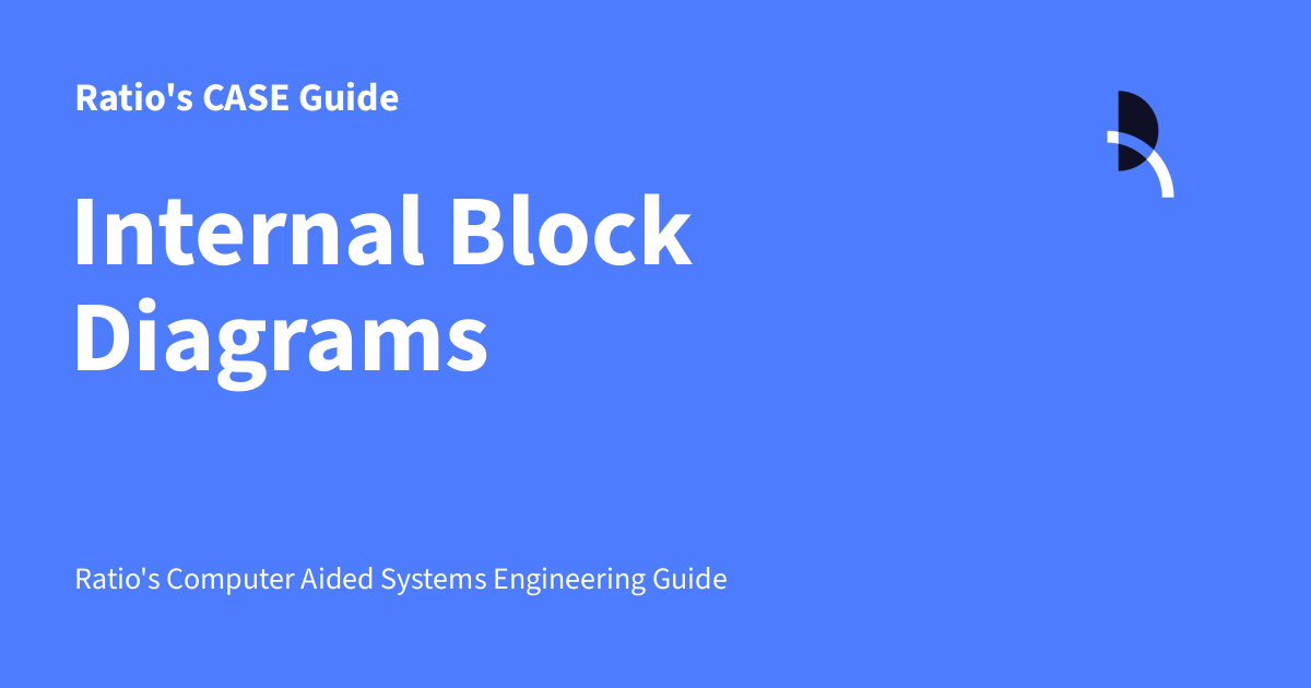 Internal Setting Block Internal Block Diagrams - Ratio's CASE Guide